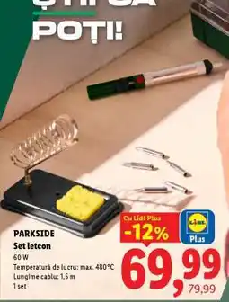 Lidl PARKSIDE Set letcon Ofertă