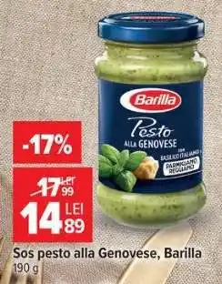 Carrefour Sos pesto alla Genovese, Barilla Ofertă