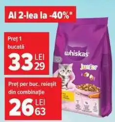 Carrefour Whiskas Junior Ofertă