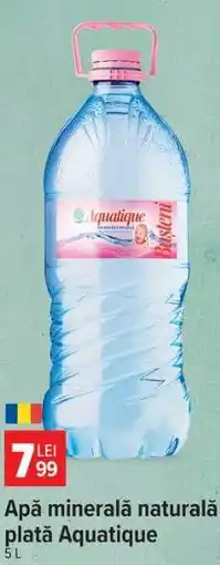 Carrefour Apă minerală naturală plată Aquatique Ofertă