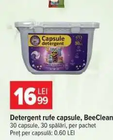 Carrefour Detergent rufe capsule, BeeClean Ofertă