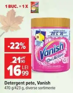 Carrefour Detergent pete Vanish Ofertă