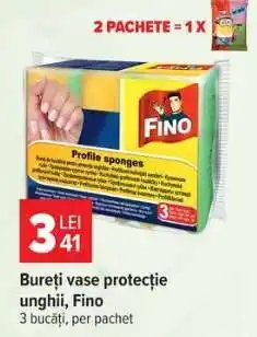 Carrefour Bureți vase protecție unghii, Fino Ofertă