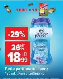 Carrefour Perle parfumate, Lenor Ofertă