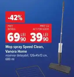 Carrefour Mop spray Speed Clean, Vanora Home Ofertă