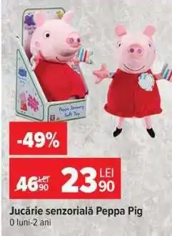 Carrefour Jucărie senzorială Peppa Pig Ofertă