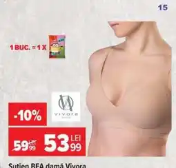 Carrefour Sutien REA damă Vivora Ofertă