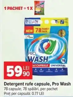 Carrefour Detergent rufe capsule, Pro Wash Ofertă