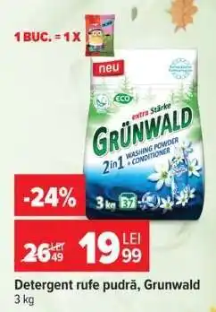 Carrefour Detergent rufe pudră, Grunwald Ofertă
