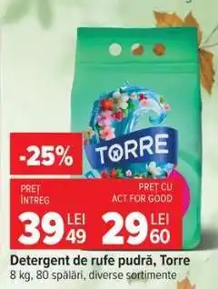 Carrefour Detergent de rufe pudră Torre Ofertă