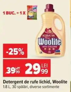 Carrefour Detergent de rufe lichid, Woolite Ofertă