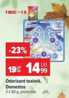 Carrefour Odorizant toaletă Domestos Ofertă