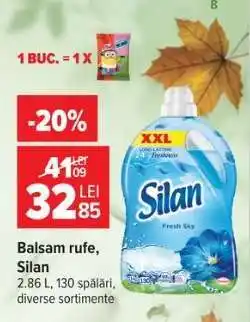 Carrefour Balsam rufe, Silan Ofertă