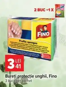 Carrefour Bureți protecție unghii, Fino Ofertă