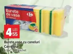 Carrefour Burete vase cu caneluri Carrefour Ofertă