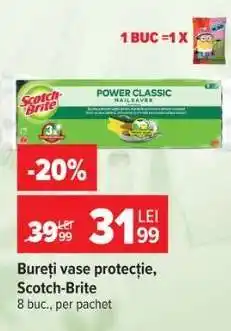 Carrefour Bureți vase protecție, Scotch-Brite Ofertă