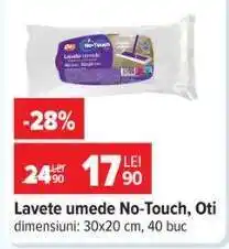 Carrefour Lavete umede No-Touch, Oti Ofertă