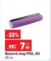 Carrefour Rezervă mop PVA, Oti Ofertă