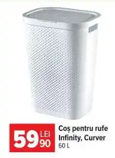 Carrefour Coș pentru rufe Infinity, Curver Ofertă