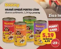 Penny Ronny Hrană Umedă pentru Câini Ofertă