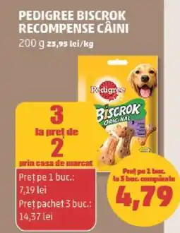 Penny Pedigree Biscrok Recompense Câini Ofertă