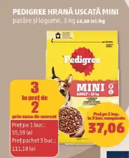 Penny PEDIGREE HRANĂ USCATĂ MINI Ofertă