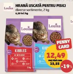 Penny Hrană uscată pentru pisici Louisa Ofertă