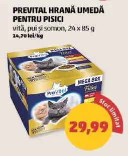 Penny PREVITAL Hrană umedă pentru pisici Ofertă