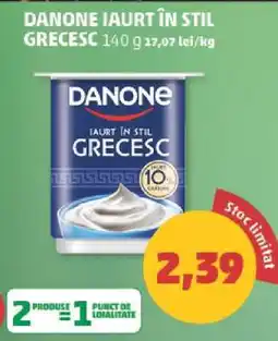 Penny DANONE Iaurt în stil grecesc Ofertă