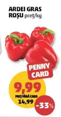Penny Ardei gras roșu Ofertă