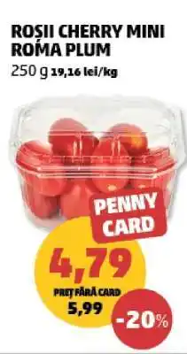 Penny Roșii Cherry Mini Roma Plum Ofertă