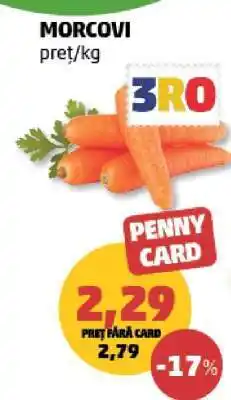 Penny Morcovi Ofertă