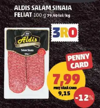 Penny Aldis Salam Sinaia Feliat Ofertă