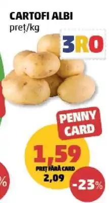 Penny Cartofi albi Ofertă