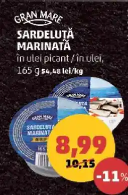 Penny Gran Mare Sardeluță Marinată Ofertă