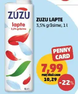 Penny ZUZU Lapte Ofertă