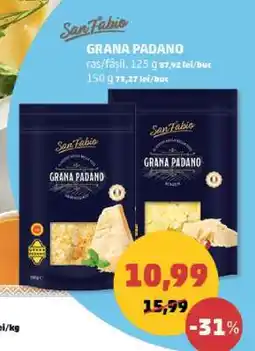 Penny San Fabio Grana Padano Ofertă