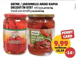 Penny DEFNE / JARDINELLE ARDEI KAPIA DECOJIT ÎN OȚET Ofertă