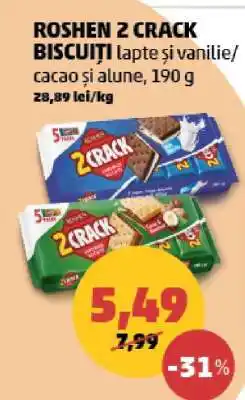 Penny ROSHEN 2 CRACK BISCUITI Ofertă