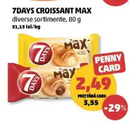Penny 7DAYS CROISSANT MAX Ofertă
