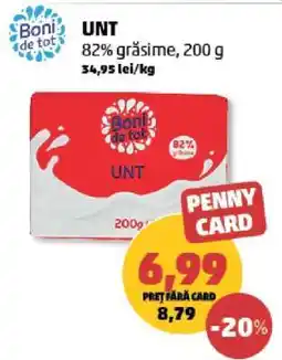 Penny Boni de tot UNT Ofertă