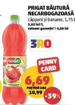 Penny PRIGAT BĂUTURĂ NECARBOGAZOASĂ Ofertă
