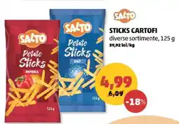 Penny SALTO STICKS CARTOFI Ofertă