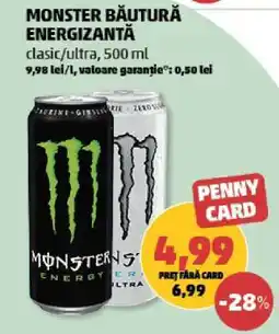 Penny MONSTER Băutură energizantă Ofertă