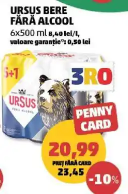 Penny URSUS Bere fără alcool Ofertă