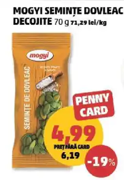 Penny MOGYI SEMINȚE DOVLEAC DECÓJITE Ofertă