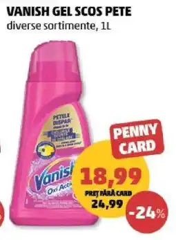 Penny VANISH GEL SCOS PETE Ofertă