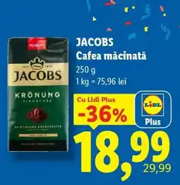Lidl JACOBS Cafea măcinată Ofertă