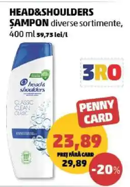 Penny HEAD & SHOULDERS Şampon Ofertă