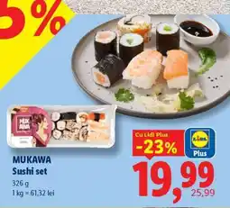 Lidl Mukawa Sushi Set Ofertă